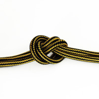 Провід в тканинній обмотці, жовто - чорний, арт. 838.