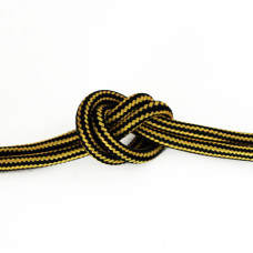 Провід в тканинній обмотці, жовто - чорний, арт. 838.