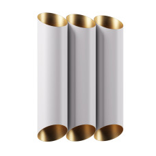 Настінне бра V6, арт. 3826 Золотий/білий