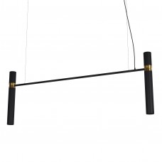 Люстра Tube chandelier, арт. 5299 Золотий/чорний 150 см