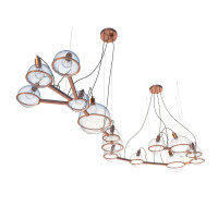 Люстра "Scorpio" (Сузір'я Скорпіона) арт. 20900 Мідний