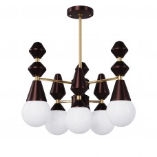 Люстра Dome V6 арт. 5112 Коричневий
