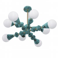 Люстра Dome V8 horizontal арт. 5990 Зелений