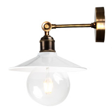 Настінне бра стальне, арт. 333 Білий