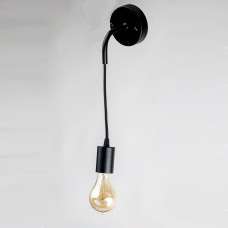 Стальне настінне бра, арт. 3942 Чорний