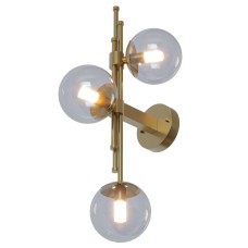 Бра ABBY Right, арт. 31045 Золотий Прозорий