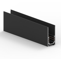 Магнітний шинопровід MT, накладний арт. 32874 Чорний 200 см