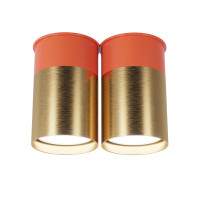 Точковий спот BP двійний Coral Gold арт. 6349 2