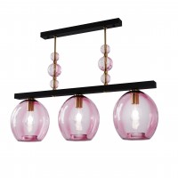 Люстра Geometric Colorglass, арт. 12101 Пурпуровий 2
