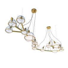 Люстра "Scorpio" (Сузір'я Скорпіона) арт. 20900 Золотий