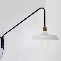 Стальне настінне бра, арт. 3458 Білий