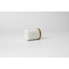 Меблева ручка Marmoris, арт. 31453 Золотий/білий