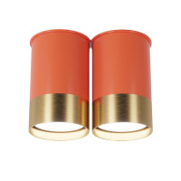 Точковий спот BP двійний Coral Gold арт. 6349 1