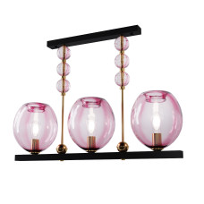 Люстра Geometric Colorglass, арт. 12101 Пурпуровий 1