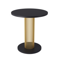 Стіл з латуні Cari, арт. 18194 Золотий/чорний