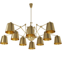 Люстра Spider 10 Brass Edition, арт. 21915