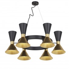 Люстра Dualight C, арт. 25352 Золотий/чорний Люстра Dualight C, арт. 25352 Золотий/чорний