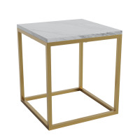 Мармуровий стіл Black, арт. 30985 Золотий