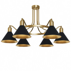 Люстра , арт. 31091 Золотий/чорний