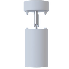 Точковий поворотний світильник арт. 31609 Срібний/білий Україна