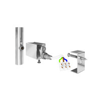 Комплект прих.підкл шнура 30х40 під круглий стояк ?30