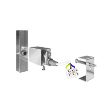 Комплект прихованого підключення під профільний стояк