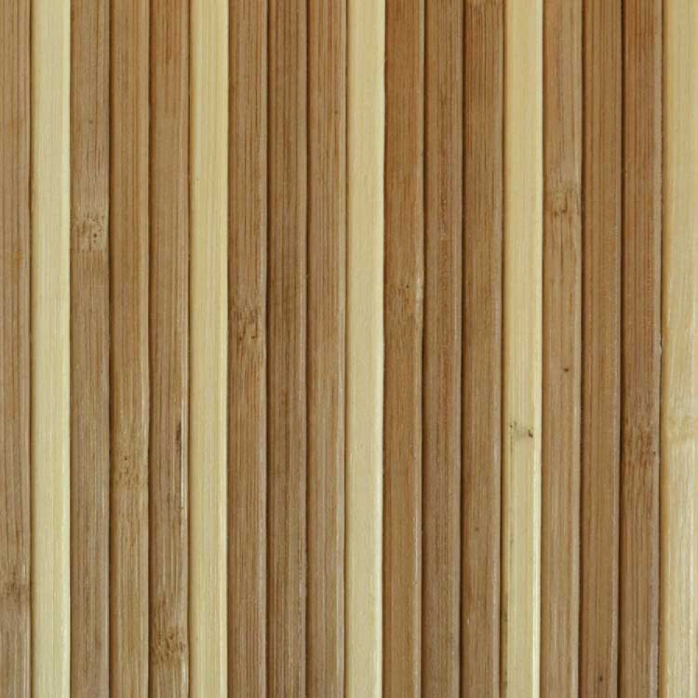 Бамбукові шпалери темно/світлі, нелак., полоса 8 мм. - 1,5 м