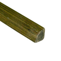 Молдинг четверть круга, 90', зеленый