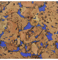 Коркові шпалери MIAMI BLUE