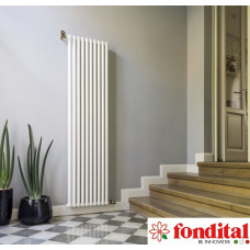 Дизайн радіатори Mood & Tribeca Fondital білий (Італія)