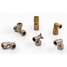 Трійник з труботримачем 20х20х1/2" Valsir 2.5 (Італія)