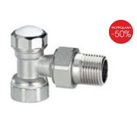 Кран радіаторний 1/2" кутовий обратка F. I. V (Італія)