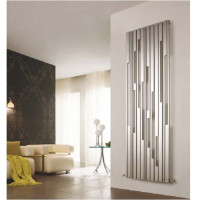 Дизайн радіатор Cordivari Inox Stradivari (Італія) вертикальний, матовий