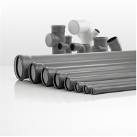 Труба каналізаційна пластикова Ø 50х1500мм ППР Valsir (Італія)