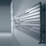 Дизайн радіатор Cordivari Inox Stradivari (Італія) горизонтальний, матовий
