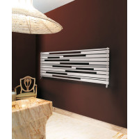 Дизайн радіатор Cordivari Inox Stradivari (Італія) горизонтальний, матовий