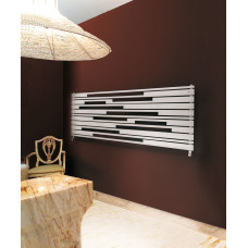 Дизайн радіатор Cordivari Inox Stradivari (Італія) горизонтальний, матовий