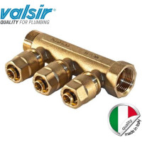Колектор Valsir на три висновки 1х3х20 (Італія)