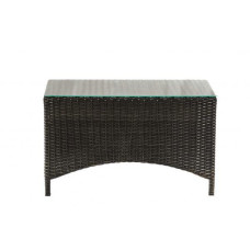 Стіл із ротангу Марат чорний, 71*48*47