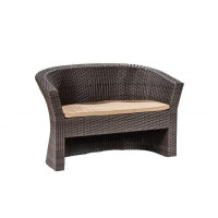 Диван із ротангу Родзинка, антрацит