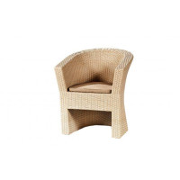 Крісло із штучного ротангу Родзинка, айворі