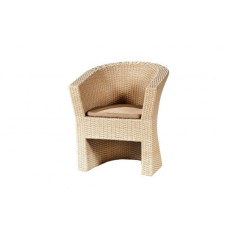 Крісло із штучного ротангу Родзинка, айворі