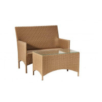 Лавка із ротангу Марат, бежевий