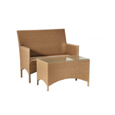 Лавка із ротангу Марат, бежевий