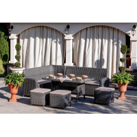 Садовий комплект Ельза, сірий