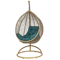 Крісло-гойдалка Кокон, айворі