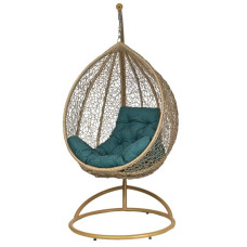 Крісло-гойдалка Кокон, айворі