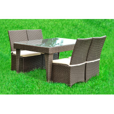 Комплект меблів Ваніль Мідл, коричневий