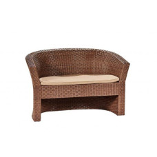 Диван із ротангу Родзинка, табако