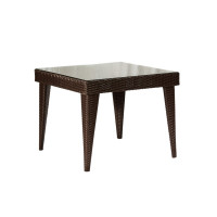 Стіл з ротангу Мокко Мідл, коричневий 120*90*73